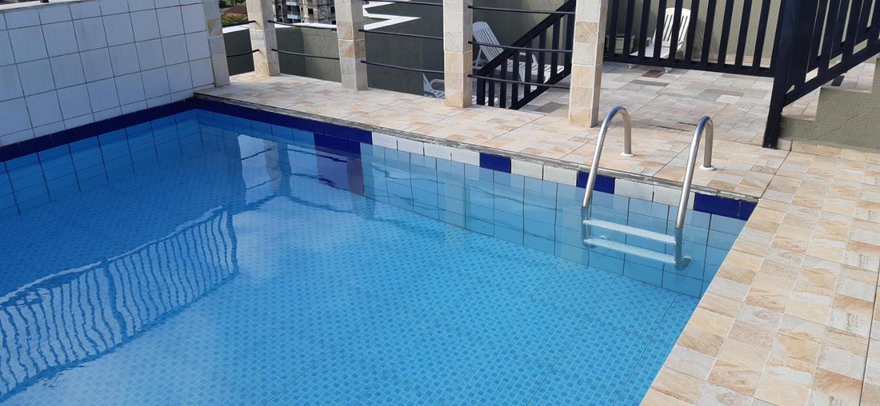 Appartement 500M Da Praia, Predio Cm Piscina, 1Garagem, Wi-Fi 300 Mbps, Centro De Guaruja, Proximo A Praia E Comercio, Horarios Check-In E Check-Out Flexiveis, Churrasqueira, Extérieur photo