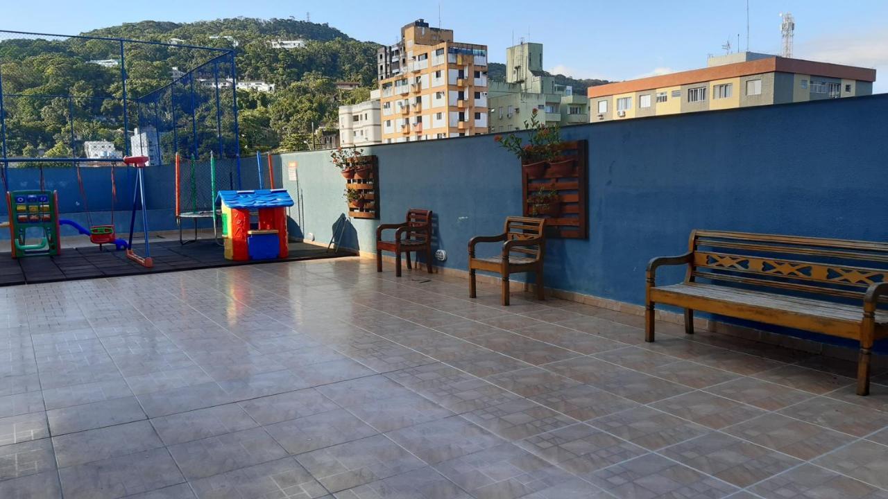 Appartement 500M Da Praia, Predio Cm Piscina, 1Garagem, Wi-Fi 300 Mbps, Centro De Guaruja, Proximo A Praia E Comercio, Horarios Check-In E Check-Out Flexiveis, Churrasqueira, Extérieur photo