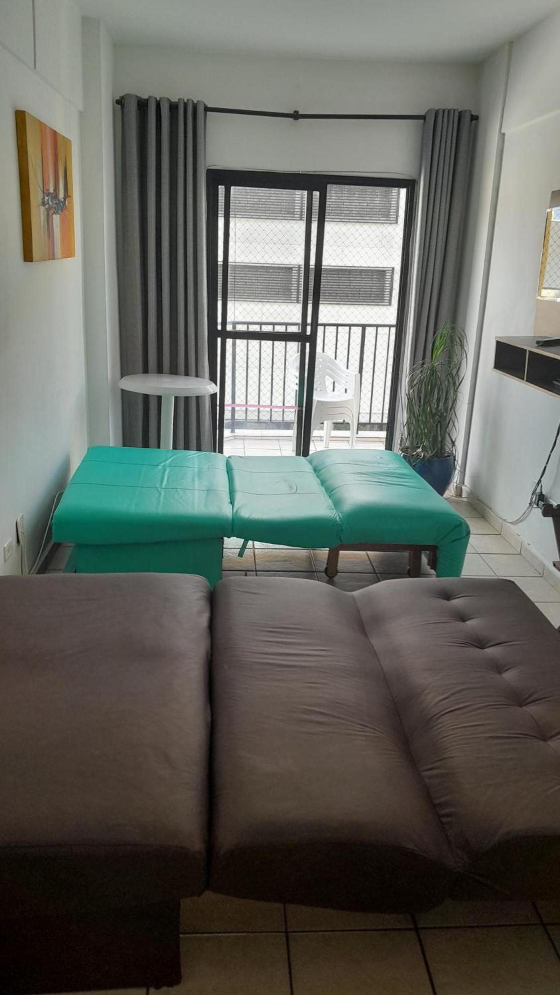 Appartement 500M Da Praia, Predio Cm Piscina, 1Garagem, Wi-Fi 300 Mbps, Centro De Guaruja, Proximo A Praia E Comercio, Horarios Check-In E Check-Out Flexiveis, Churrasqueira, Extérieur photo