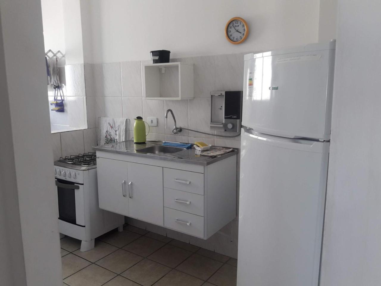 Appartement 500M Da Praia, Predio Cm Piscina, 1Garagem, Wi-Fi 300 Mbps, Centro De Guaruja, Proximo A Praia E Comercio, Horarios Check-In E Check-Out Flexiveis, Churrasqueira, Extérieur photo