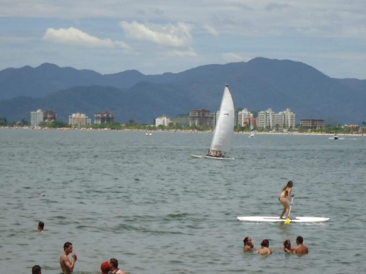 500M Da Praia, Predio Cm Piscina, 1Garagem, Wi-Fi 300 Mbps, Centro De Guaruja, Proximo A Praia E Comercio, Horarios Check-In E Check-Out Flexiveis, Churrasqueira, Extérieur photo